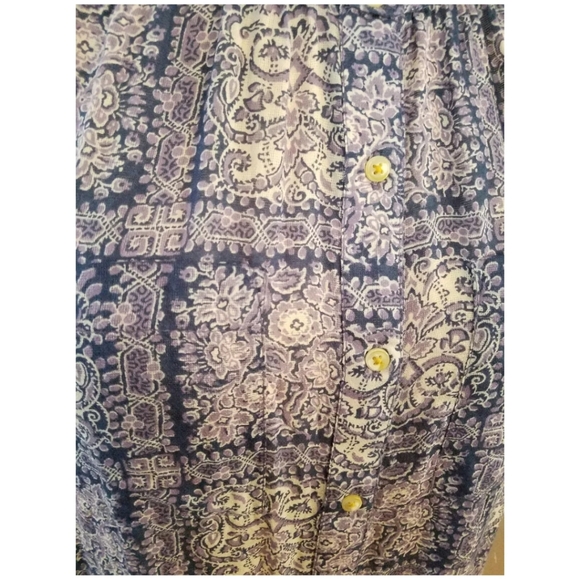 Multicolor Button Down Anthropologie Top By Akemi + Kin. Sz Small - Picture 2 of 4